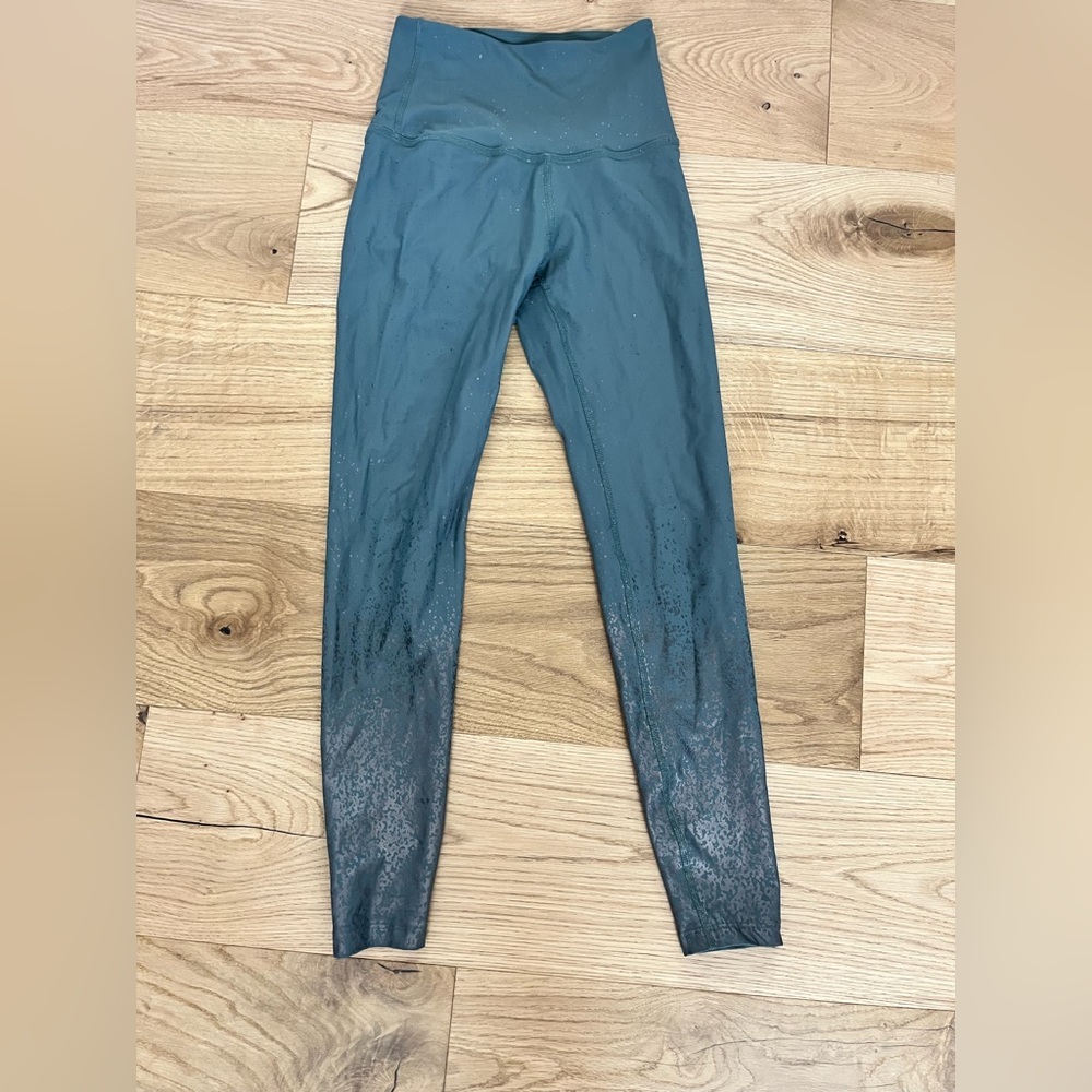 Beyond Yoga ombré leggings in seafoam